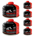 230 Gram Isobutane Butane Propane Camping Fuel Canister Pack of 6 V239038