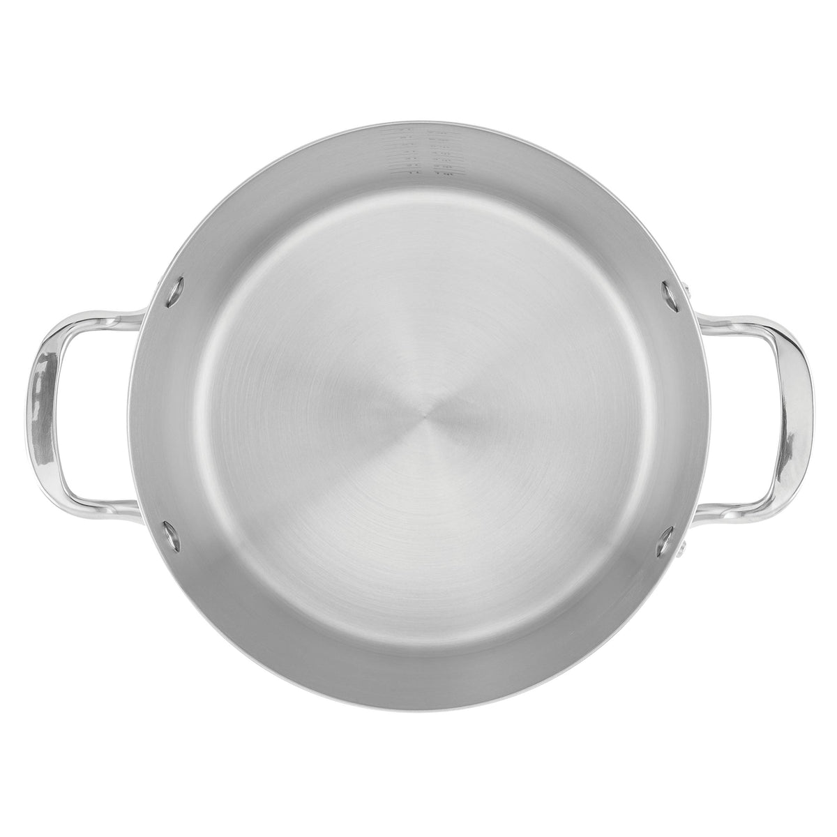 Stainless Steel 3-Ply Base Induction Stock Pot with Lid, 8-Quart F851