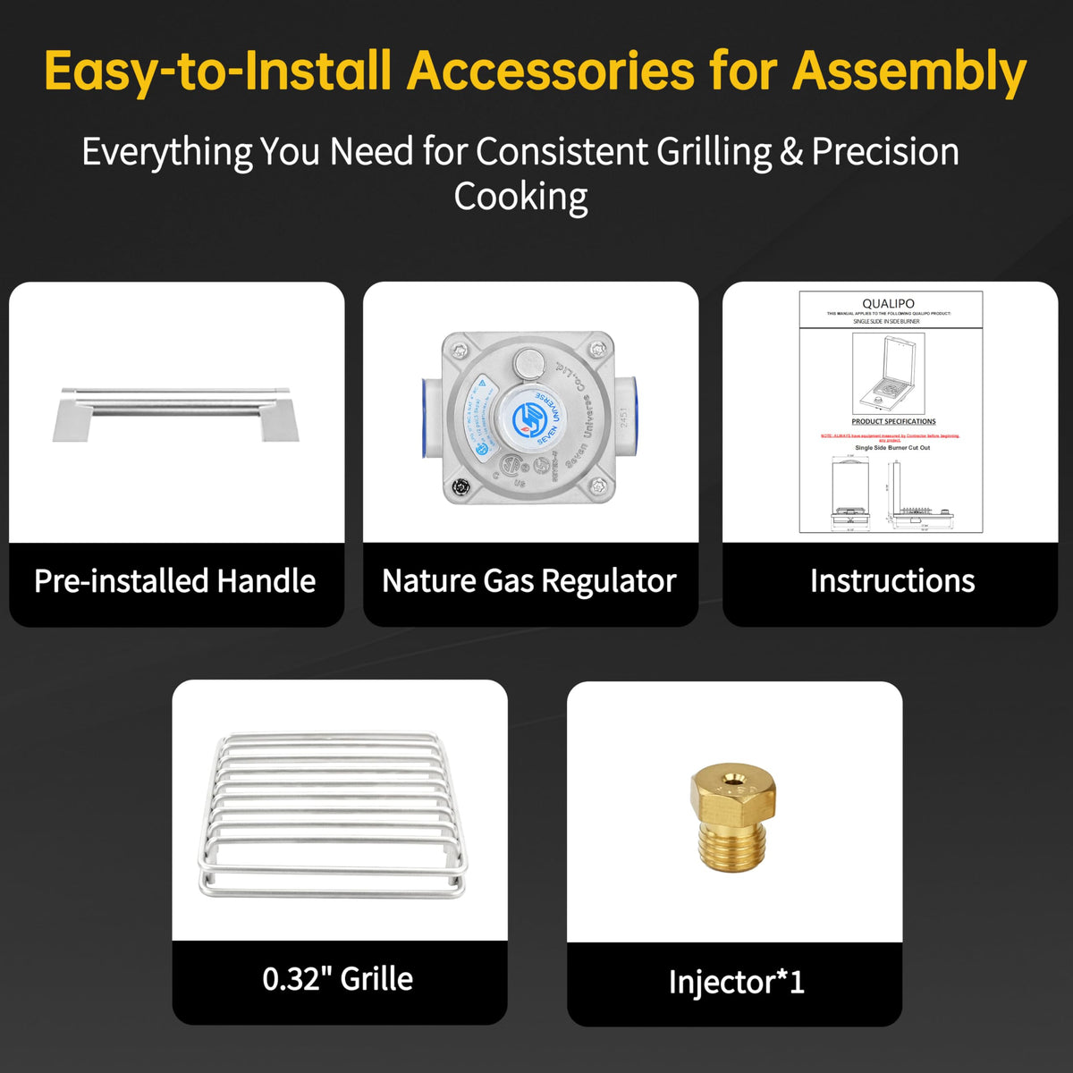 Built-in Single Side Burner R480