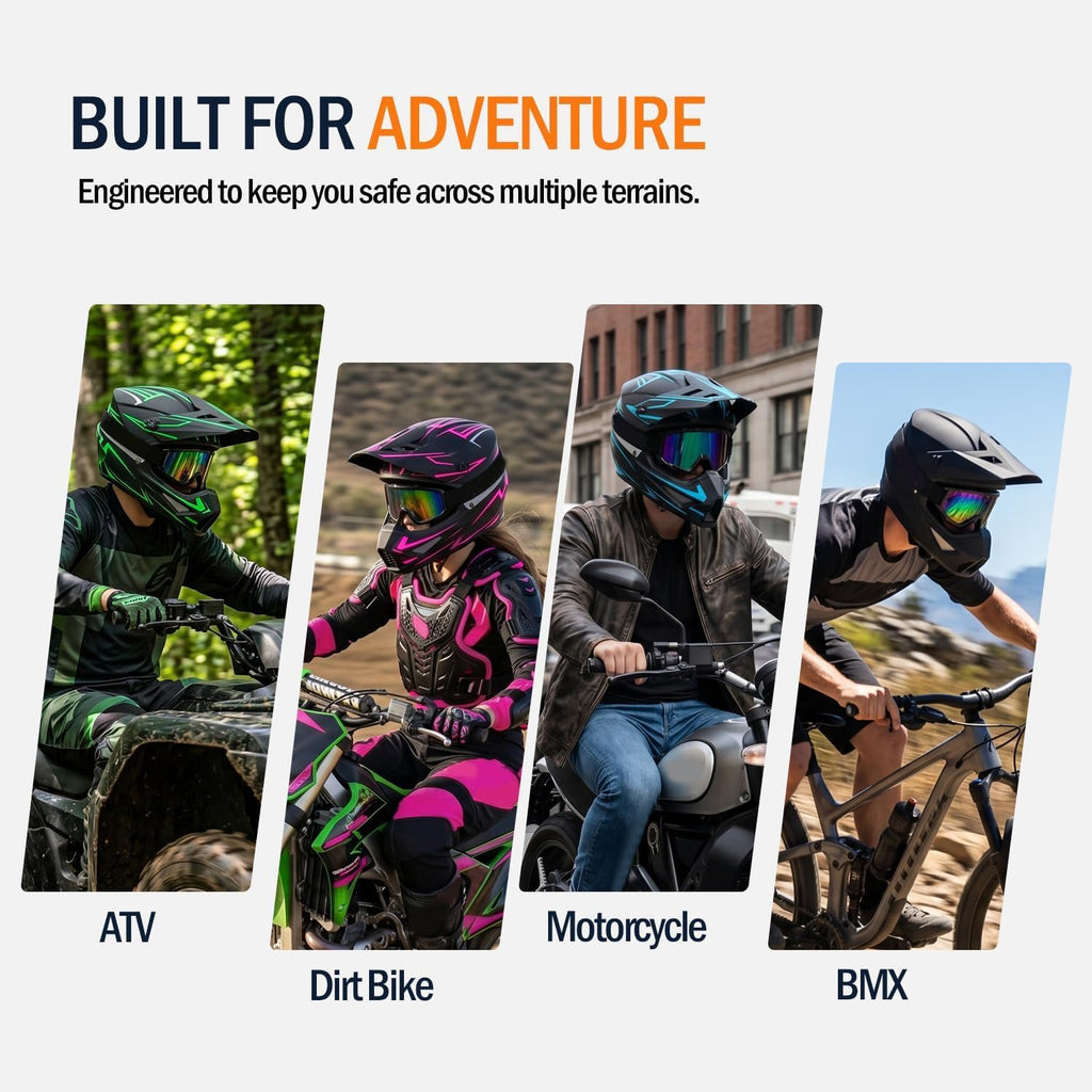 DOT Approved Motocross Helmet K916403