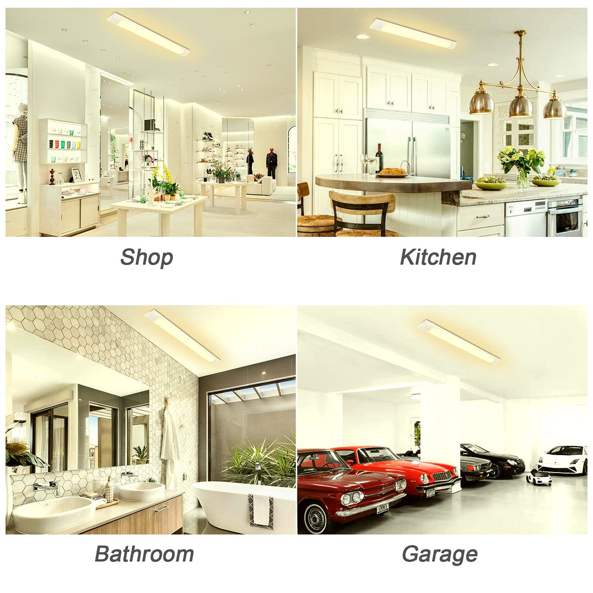 20W 2ft LED Tube Light 1500lm 3000K Neutral White X4165