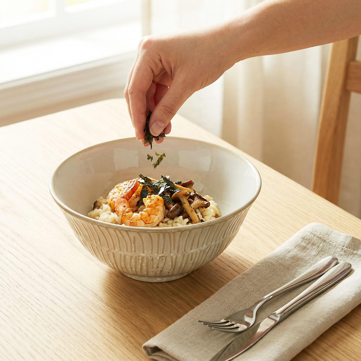 27.1 oz Ceramic Soup Bowls Set of 4 K8595