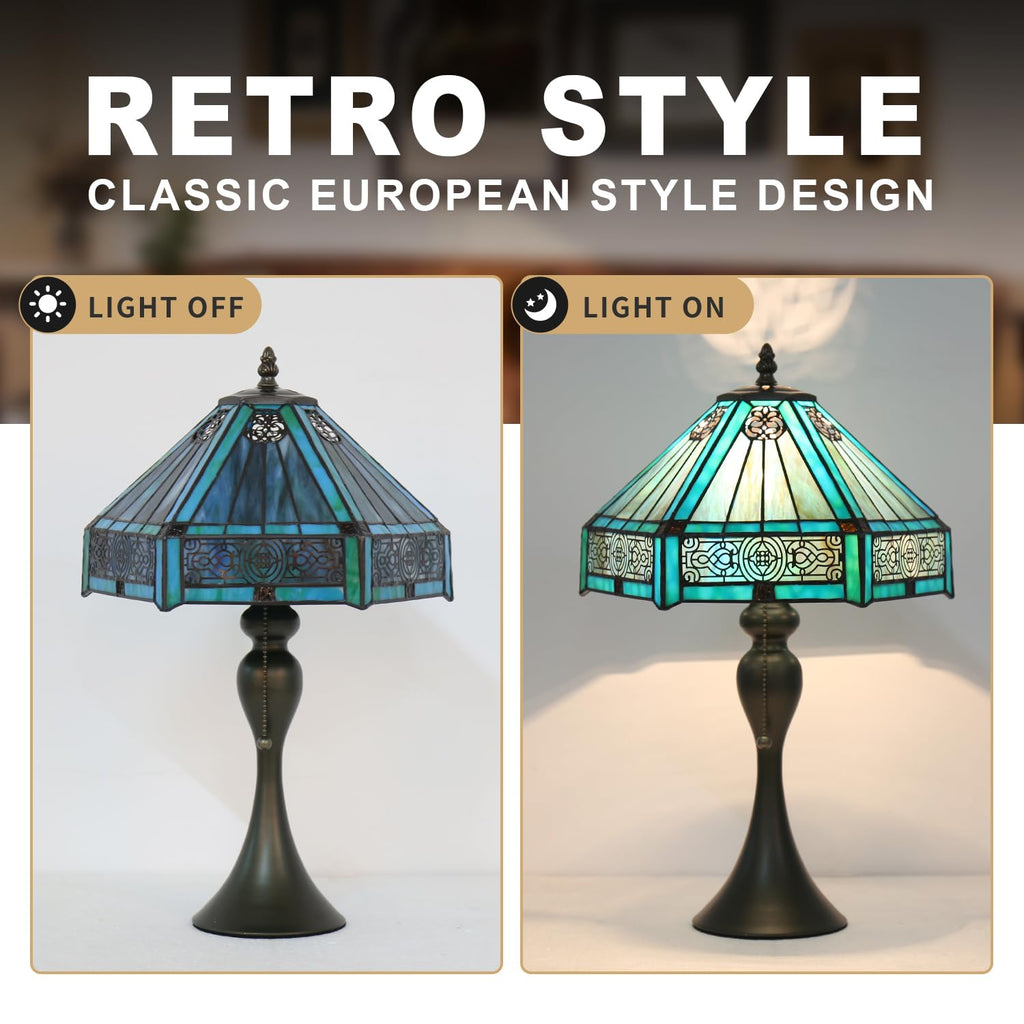 Stained Glass Table Lamp W4721