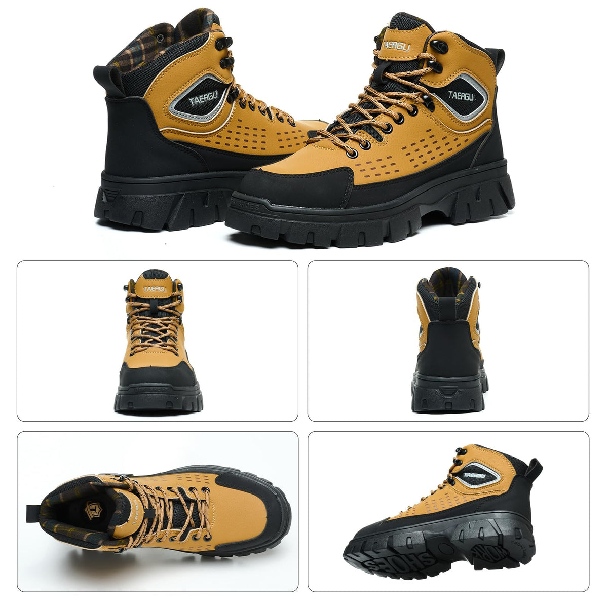 Steel Toe Work Boots 6" Waterproof P386600