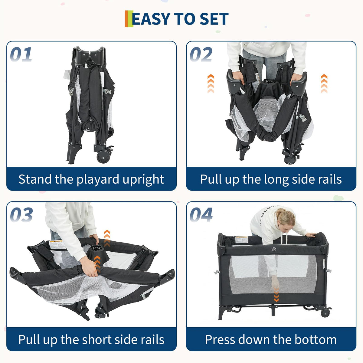 4 in 1 Baby Playard X464163