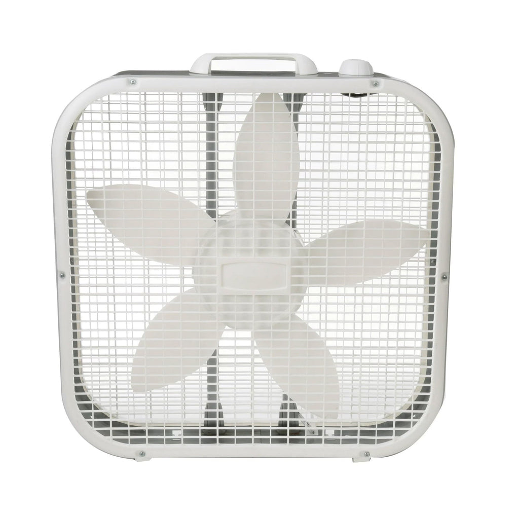20 Inch White 3 Speed Box Fan X6591