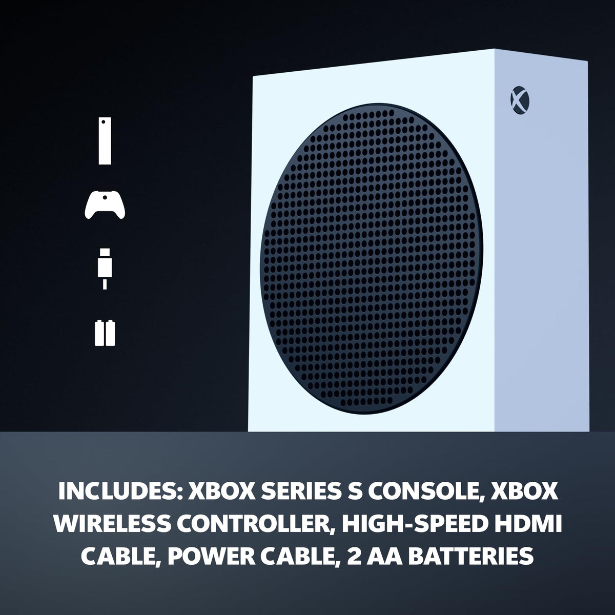Robot White 512GB SSD All Digital Gaming Console with Wireless Controller V2132