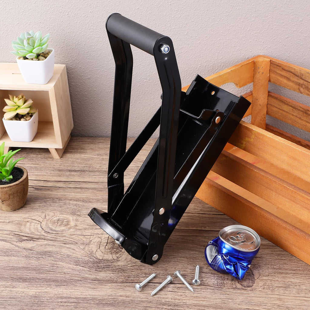 Heavy Duty Stainless Steel Wall Mounted Can Crusher I5282