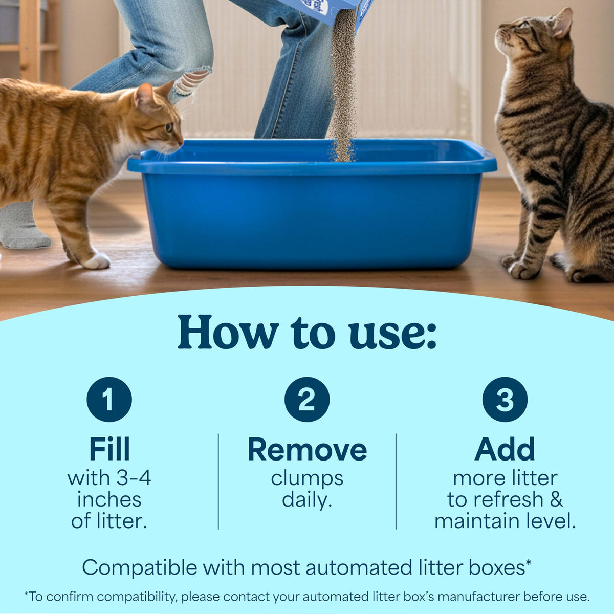 22 lb Clumping Cat Litter H1848