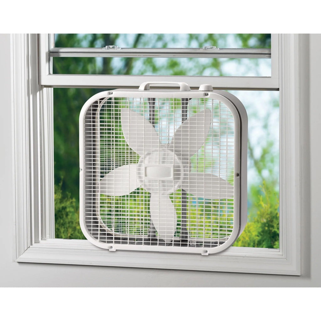 20 Inch White 3 Speed Box Fan X6591