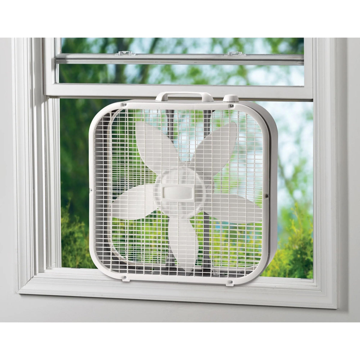 20 Inch White 3 Speed Box Fan X6591
