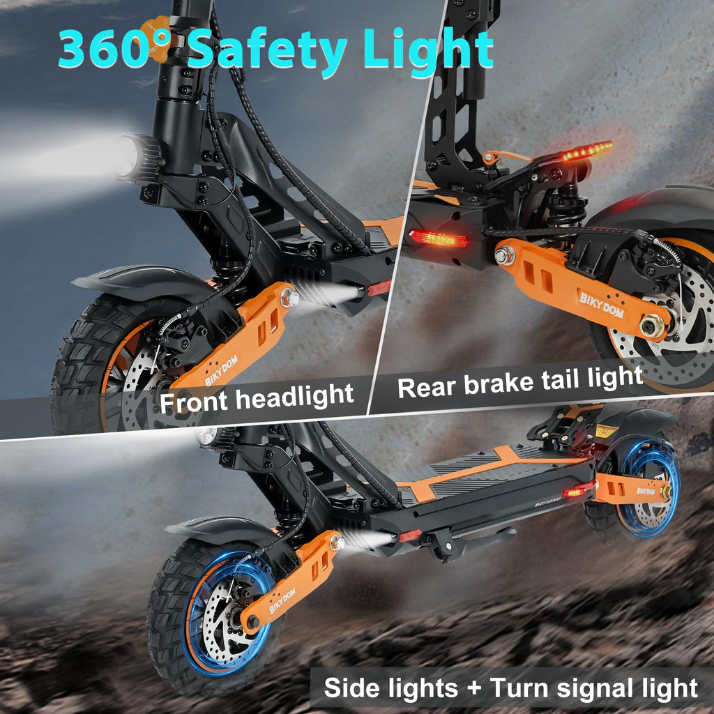 1600 W Motor 50 Miles Range 40 MPH Electric Scooter C851313