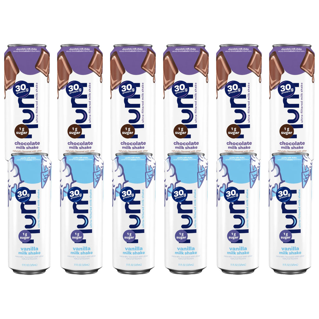 High Protein Shake Variety Pack, 30g Protein, 12 Pack K477655