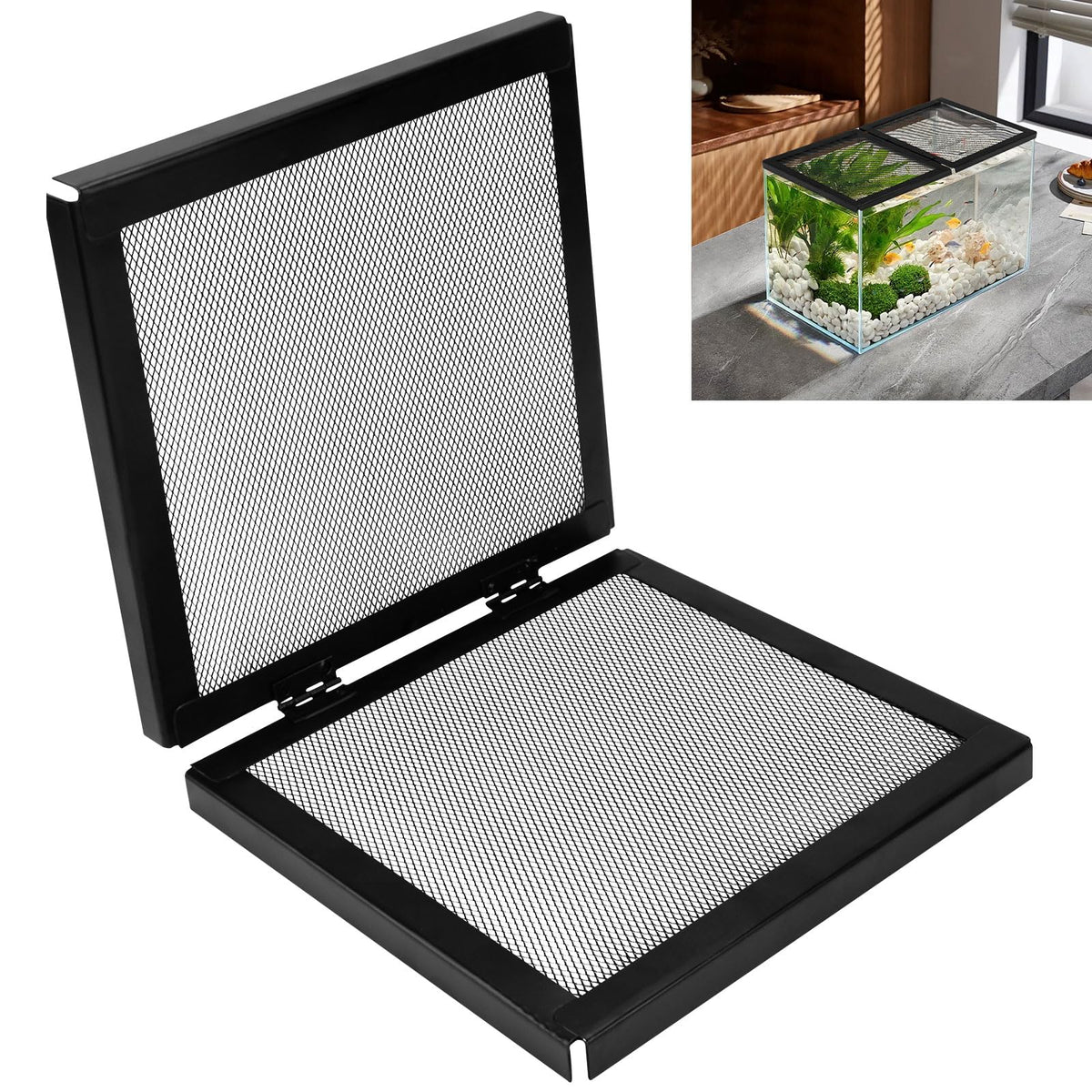 10-Gallon Screen Cover for Aquariums and Glass Tanks J153