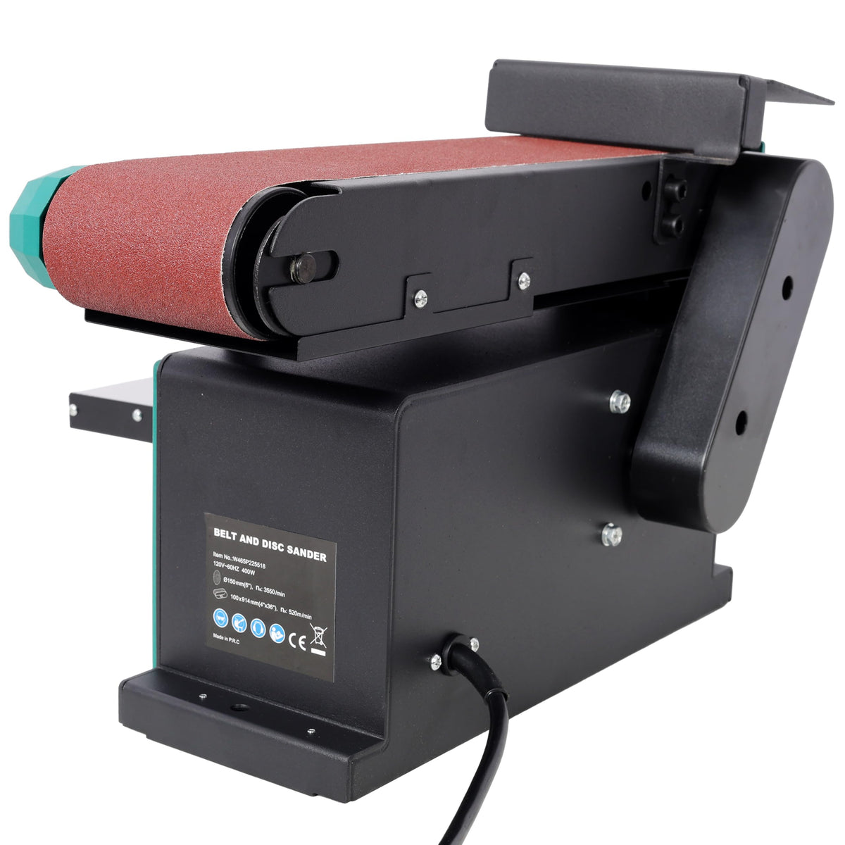 4x36 Inch Belt 6 Inch Disc Adjustable Tilt Sander Z260