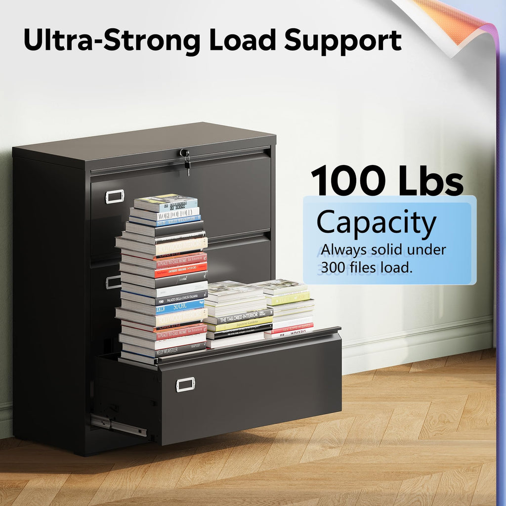 3 Drawer Lateral File Cabinet V902651