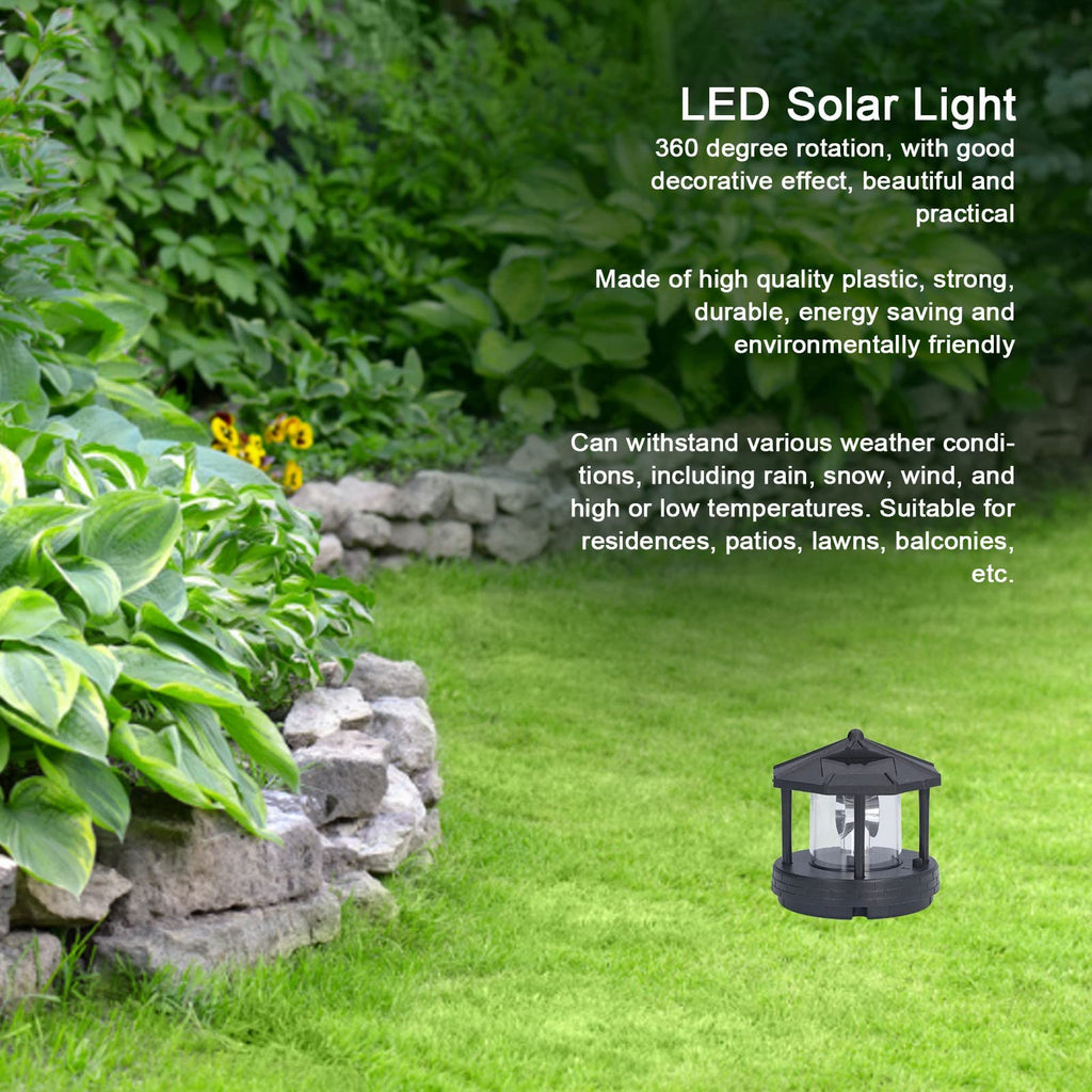 LED Solar Light, 360 Degree Rotating Waterproof Outdoor Lantern S882621
