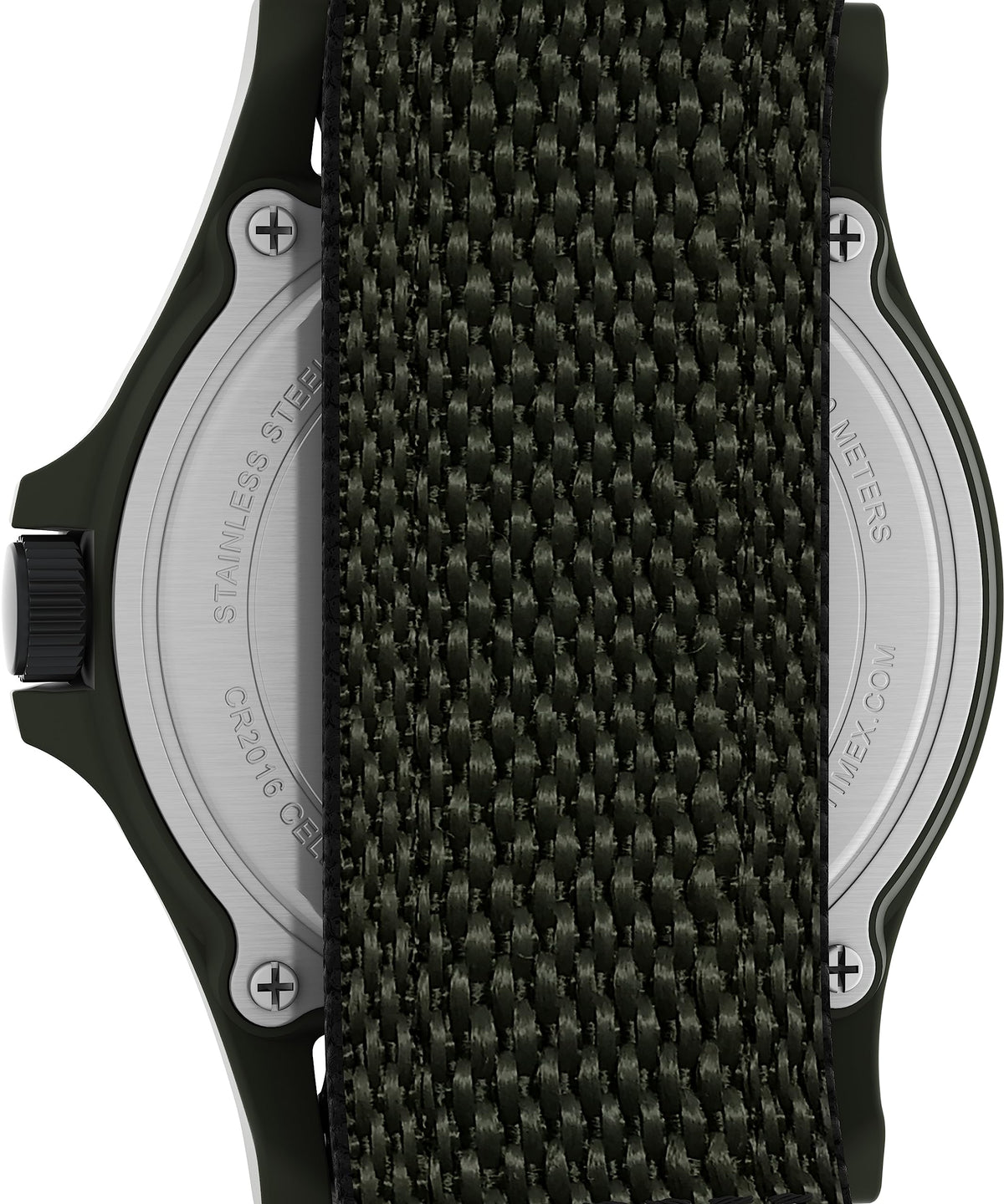 Black Fastwrap Cream Dial Green Case Watch S30322