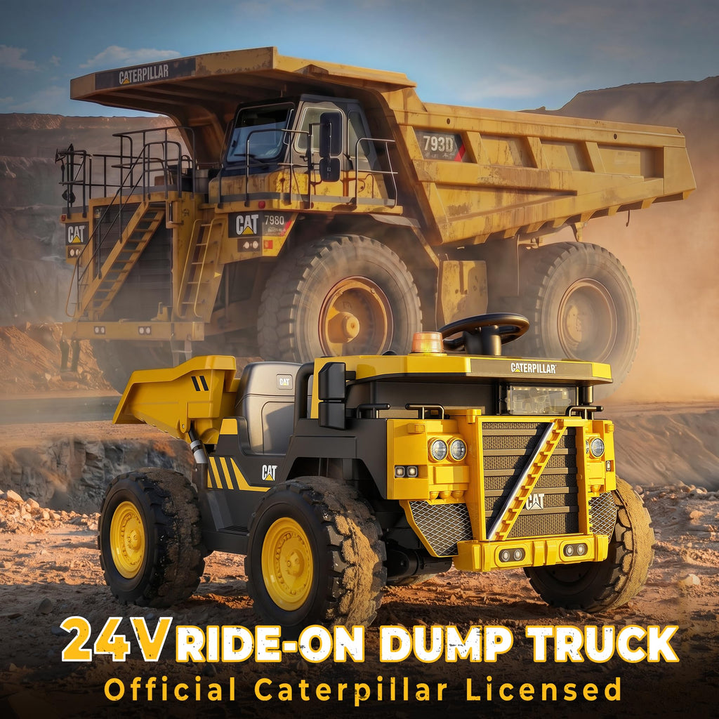 24V Ride On Dump Truck with Remote Control X497319