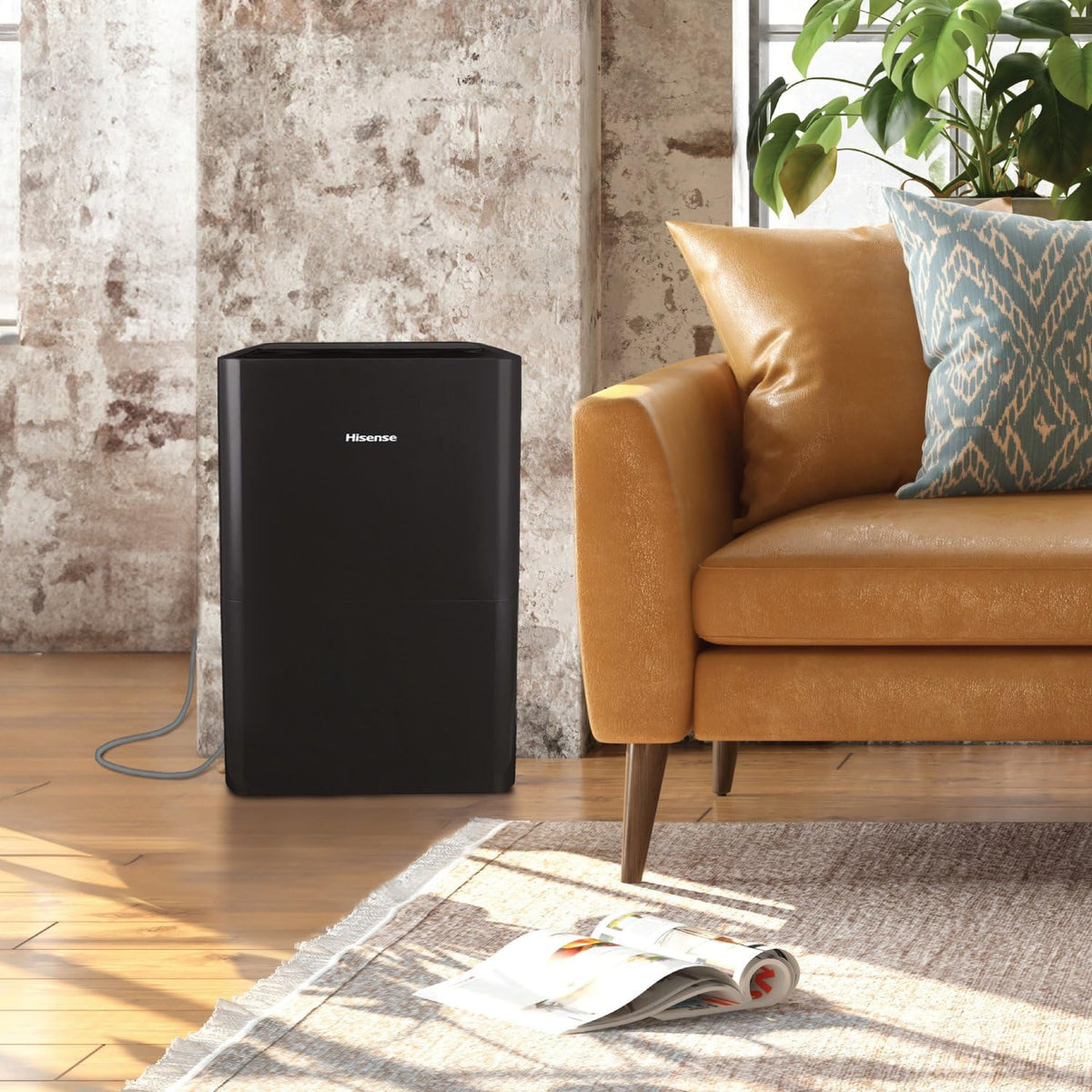 50-Pint Portable Dehumidifier with Built-In Pump T53330