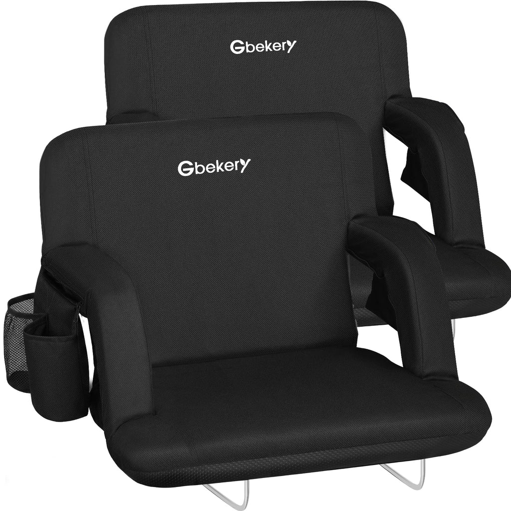 25” Extra Wide Stadium Seats with Back Support 2 Pack P7782