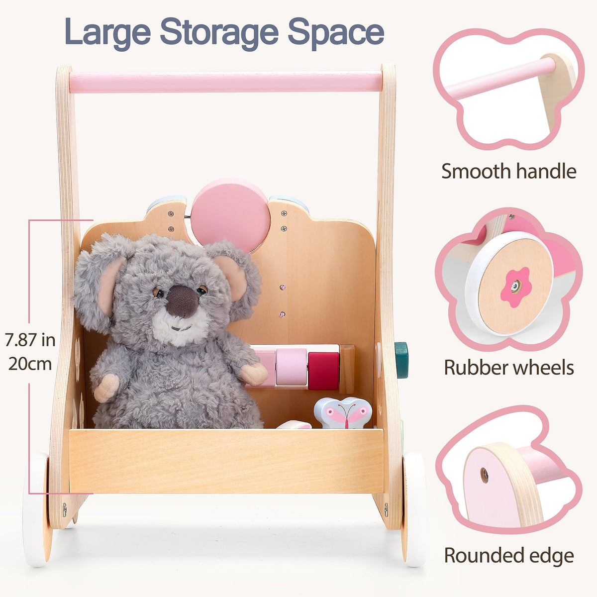 Wooden Baby Walker S932732