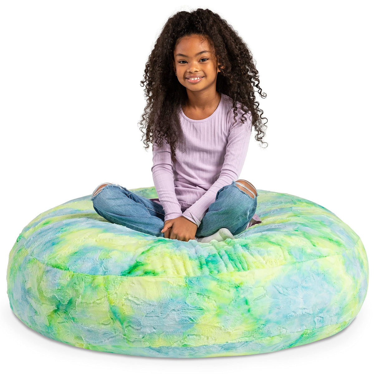 Faux Fur Bean Bag Chair Q271