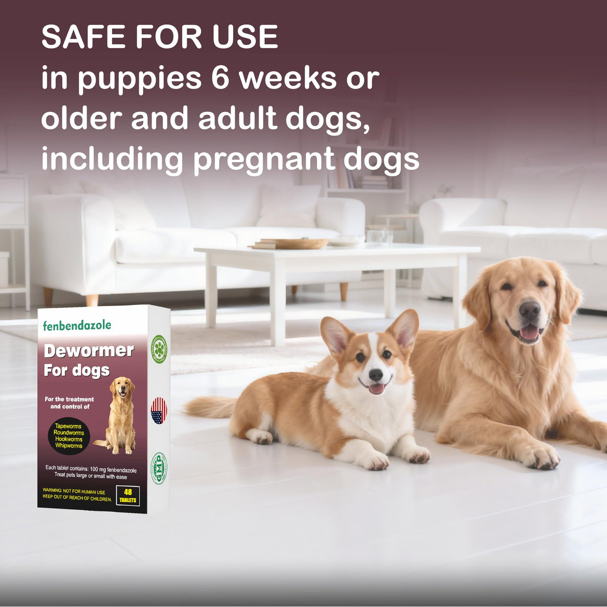 Dogs Dewormer 48 Count D320