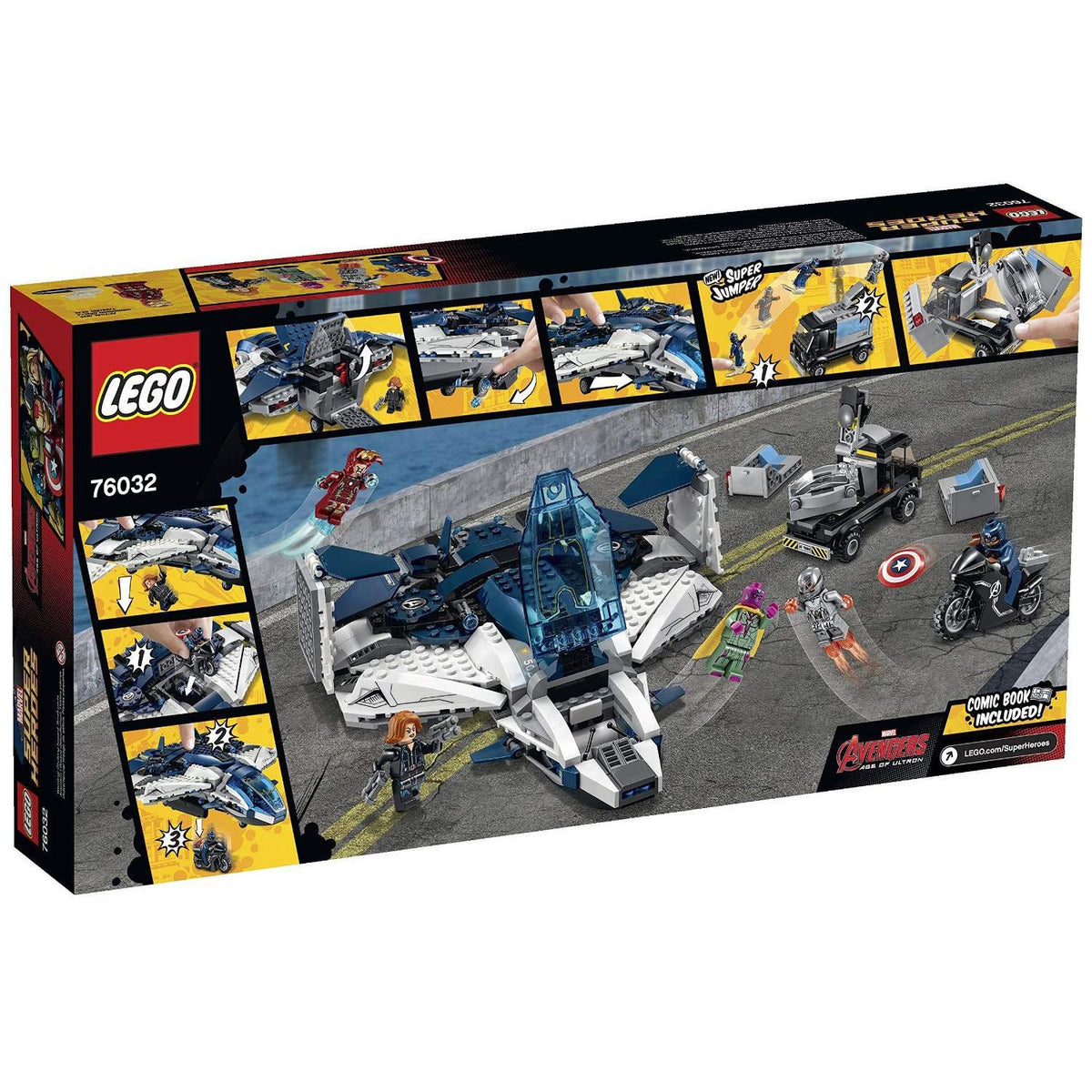 Superheroes Quinjet City Chase O63163