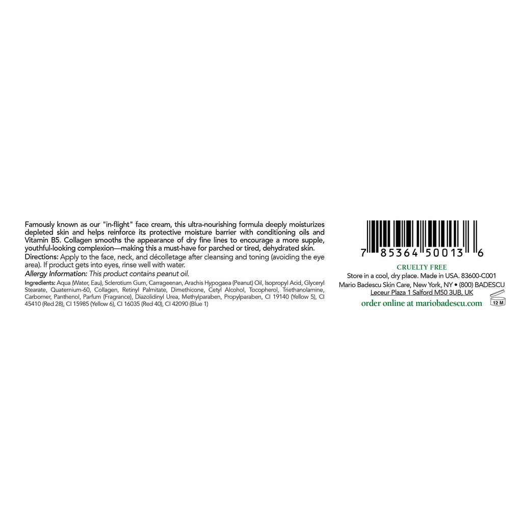 Collagen Vitamin A & E Face Cream, 1 Oz A26493
