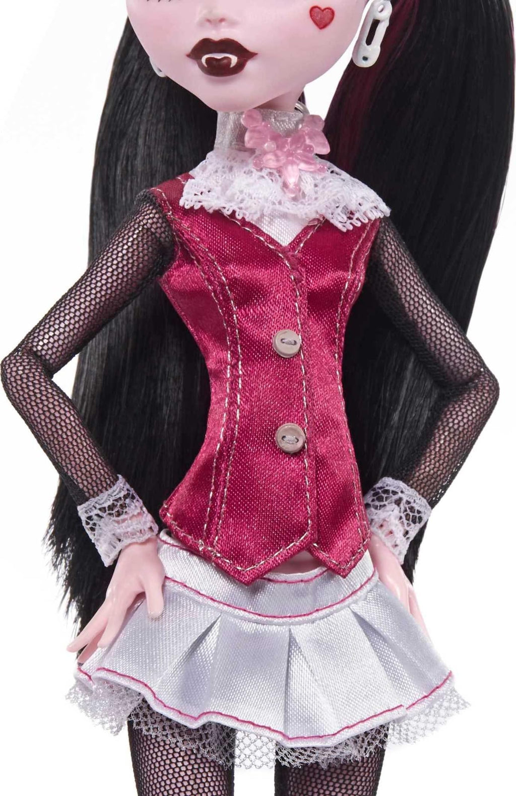 Monster High Draculaura Reproduction Doll with Pet, Display Stand & Accessories N669116
