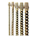 14K Yellow Gold Cuban Link Chain Necklace M348