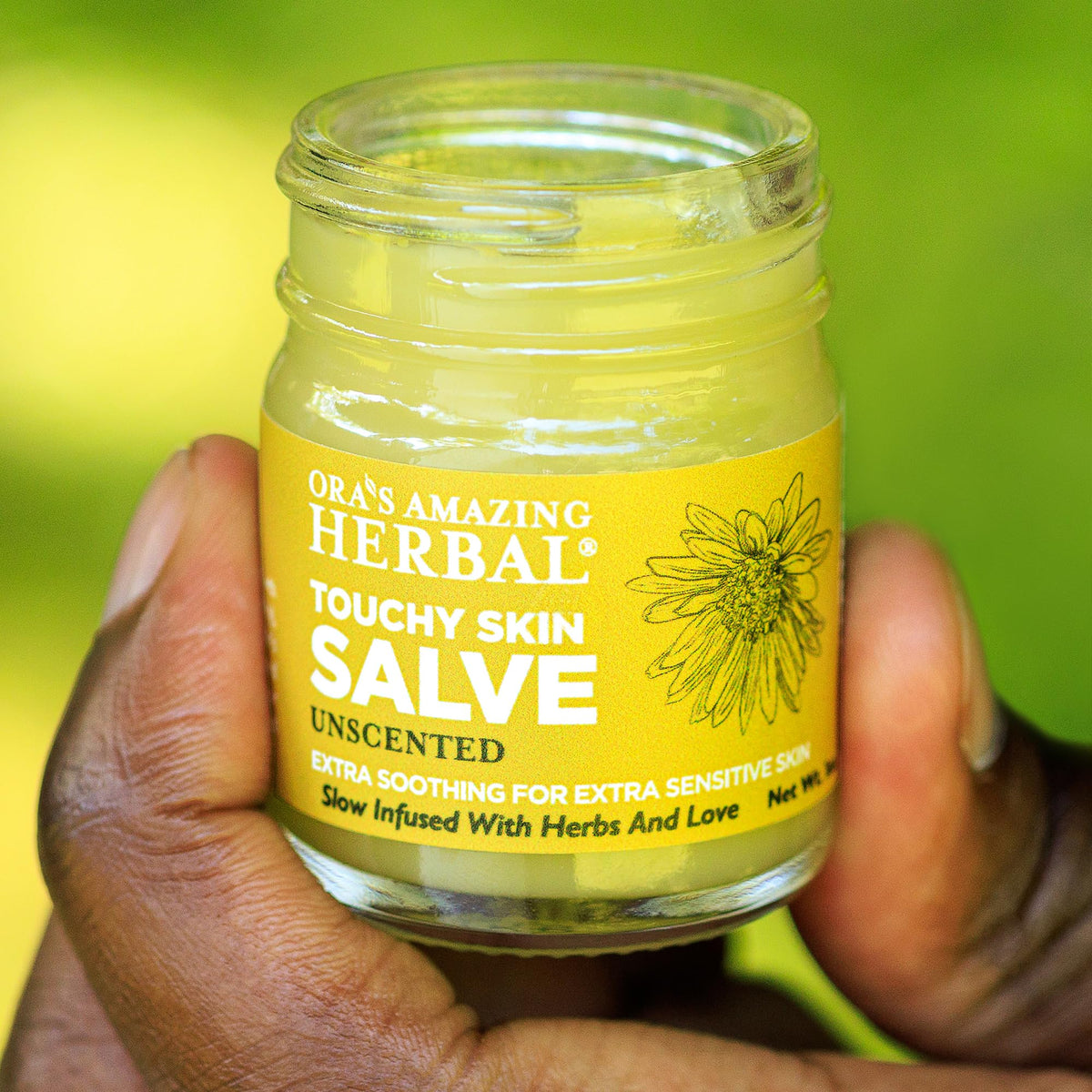 Natural Moisturizing Unscented Calendula Skin Salve, 1 oz 2 Pack W899087