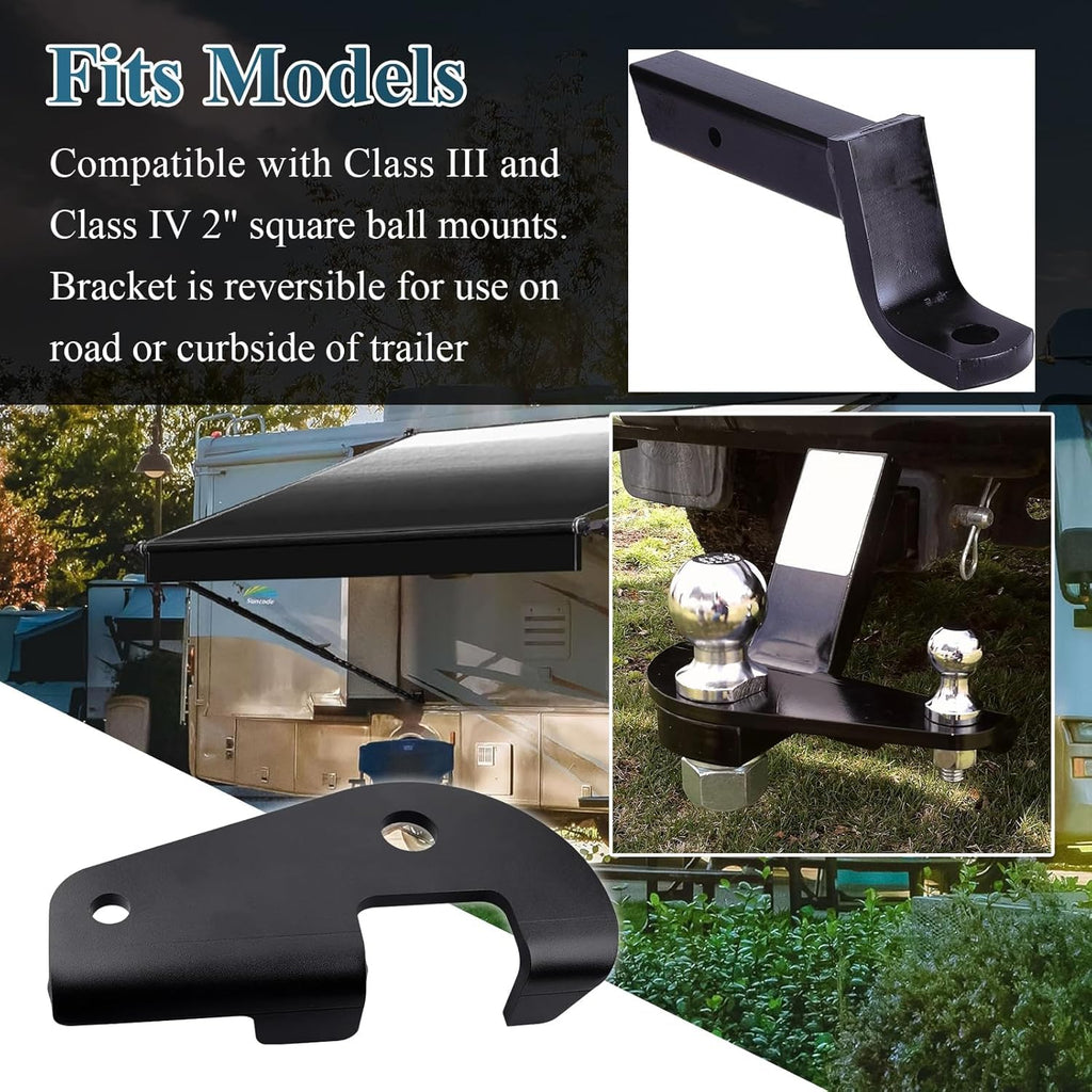 Anti Sway Trailer Hitch Adapter for 2" Square Ball Mounts H107