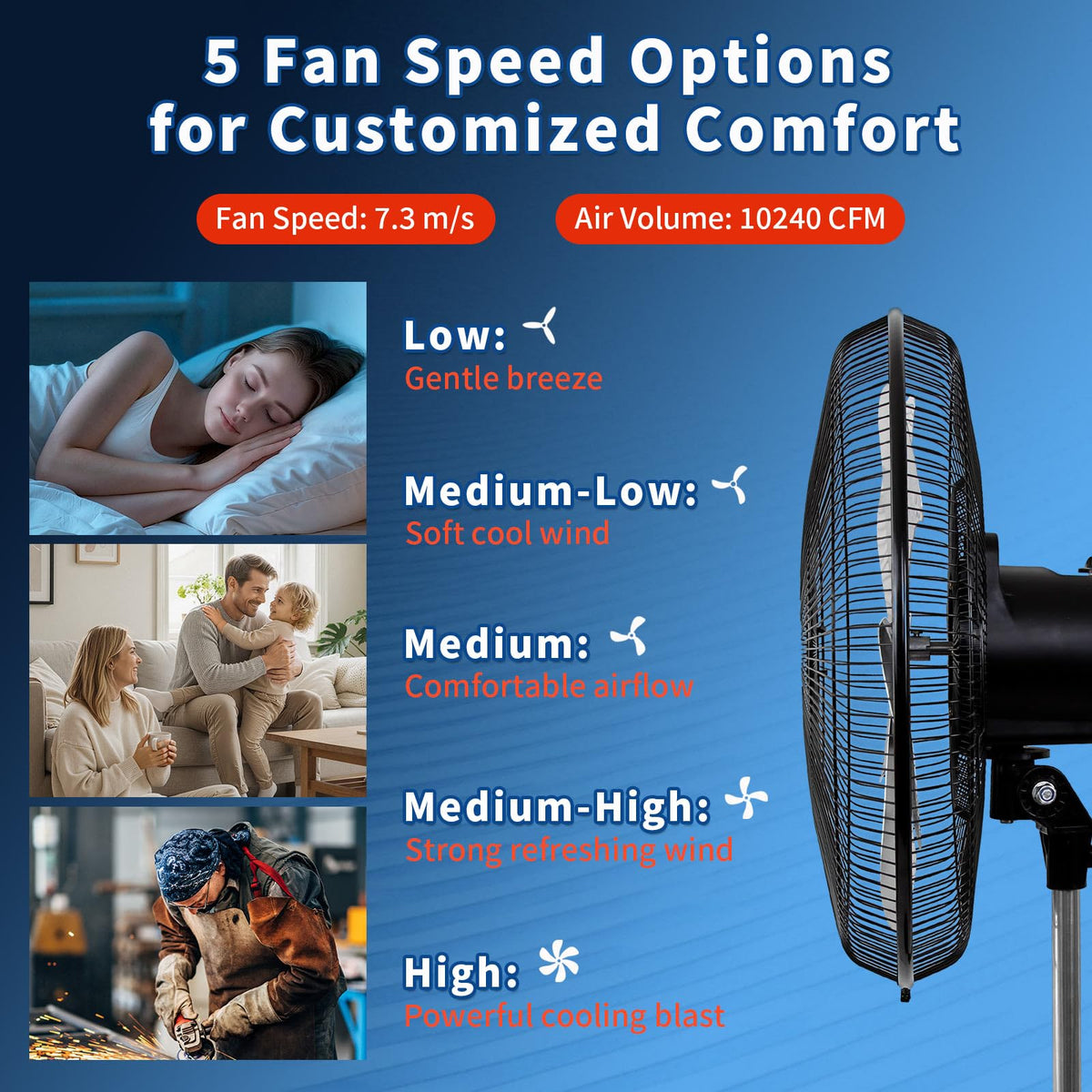 20 Inch Pedestal Fan C11359