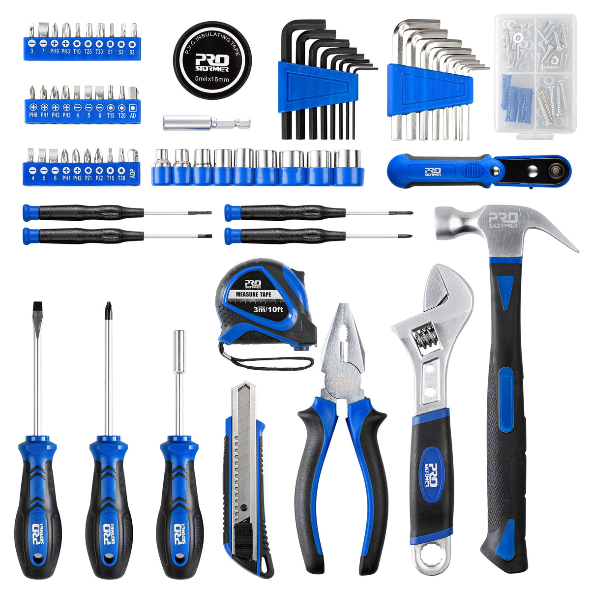 160-Piece Blue Tool Set A4166