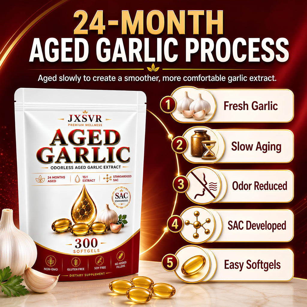 Aged Odorless Garlic Extract Softgels 300 Count R537757