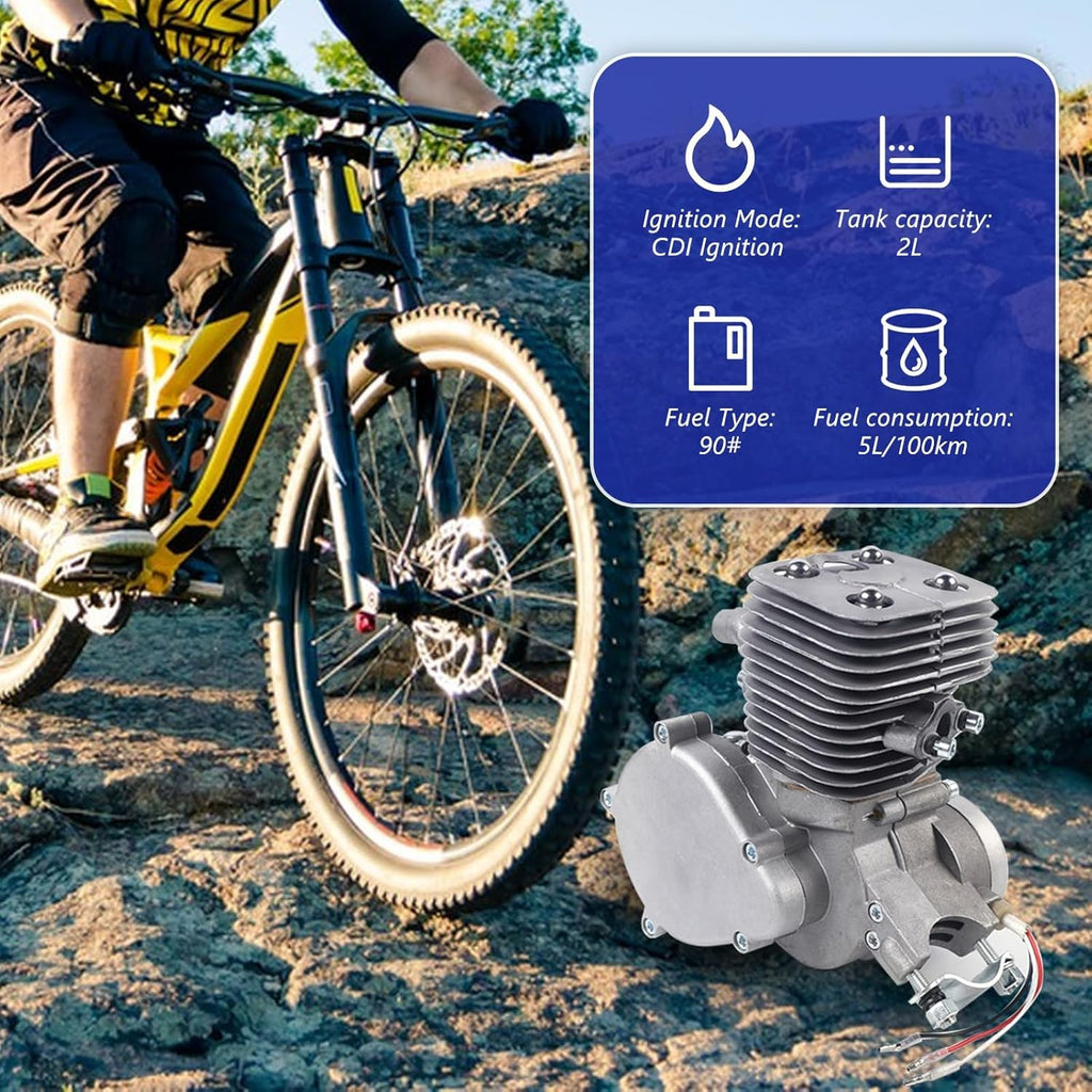 100CC 2 Stroke Air-Cooling Bicycle Engine Kit G176