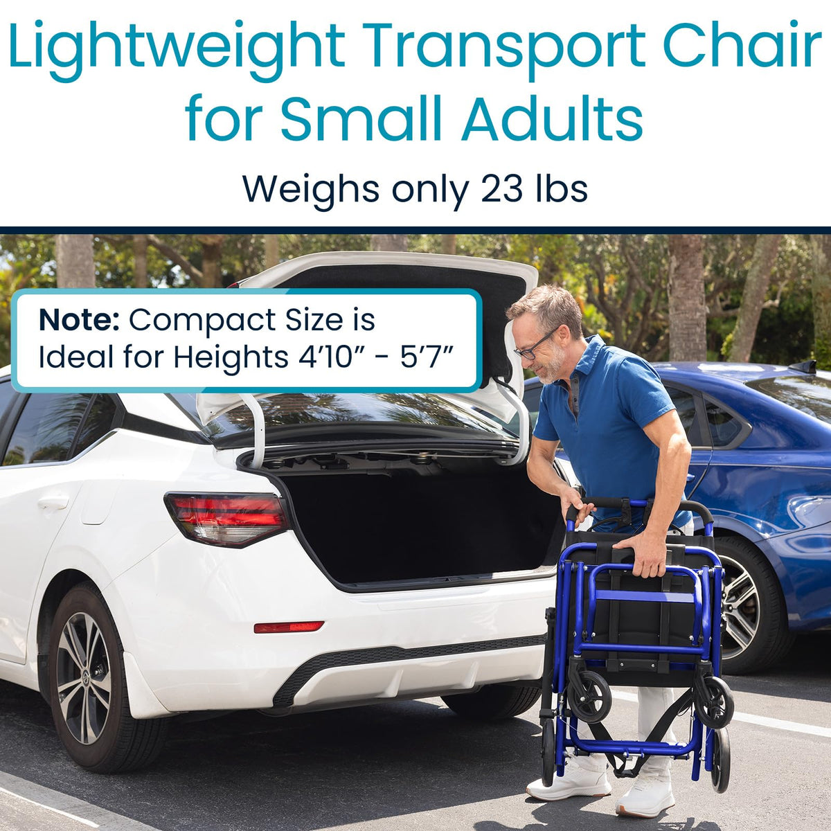 Ultra-Lightweight Transport Wheelchair O9527