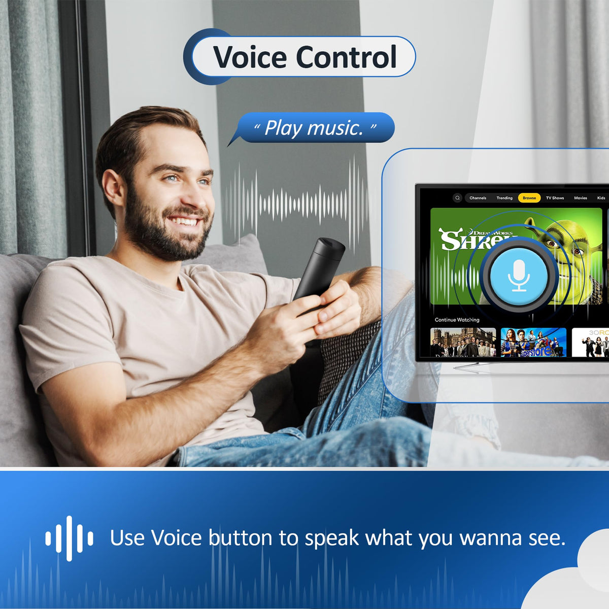 Voice Remote for Fire TV Cube FireStick 4K Max 4K Lite HD S552