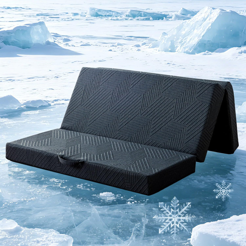 6 Inch Foldable Memory Foam Mattress Queen Size N3238
