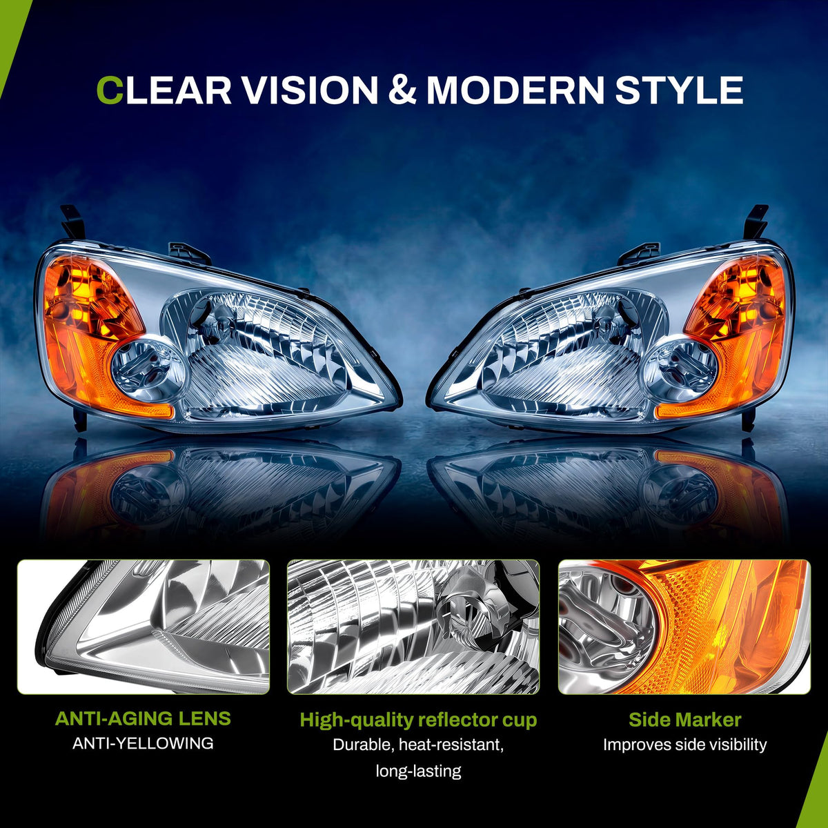 Headlight Assembly T9787