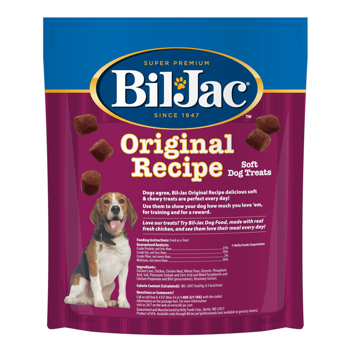 Chicken Liver Flavor Soft Training Dog Treats 20oz 3-Pack L2745