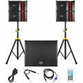2000W Powered Line Array PA Speaker System with 18 Inch Subwoofer K449
