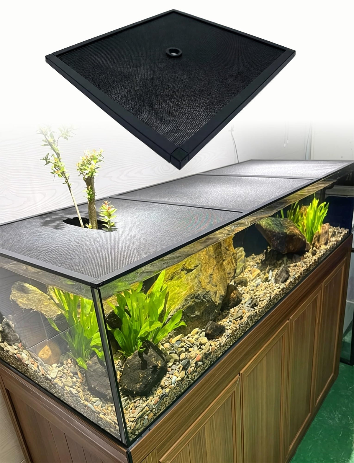 Aluminum Fish Tank Mesh Lid I404