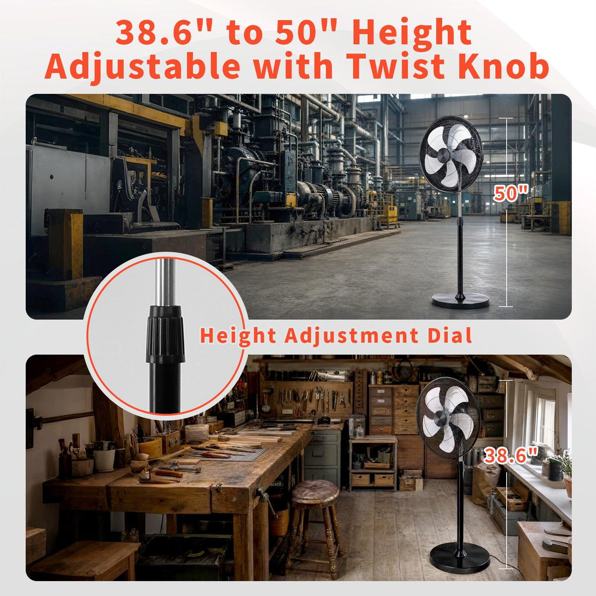 20 Inch Pedestal Fan C11359