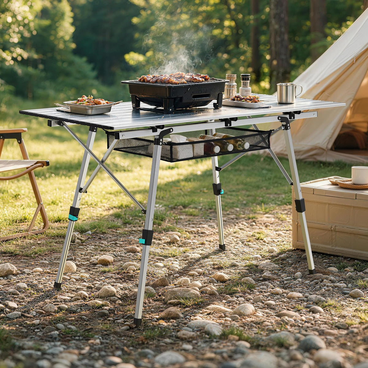 Aluminum Folding Camping Table R84557