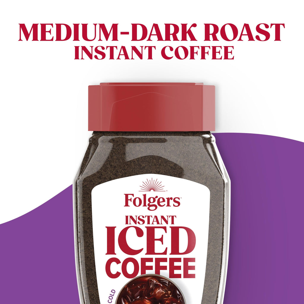 Instant Iced Coffee 7 Ounce Jar Pack of 6 F213