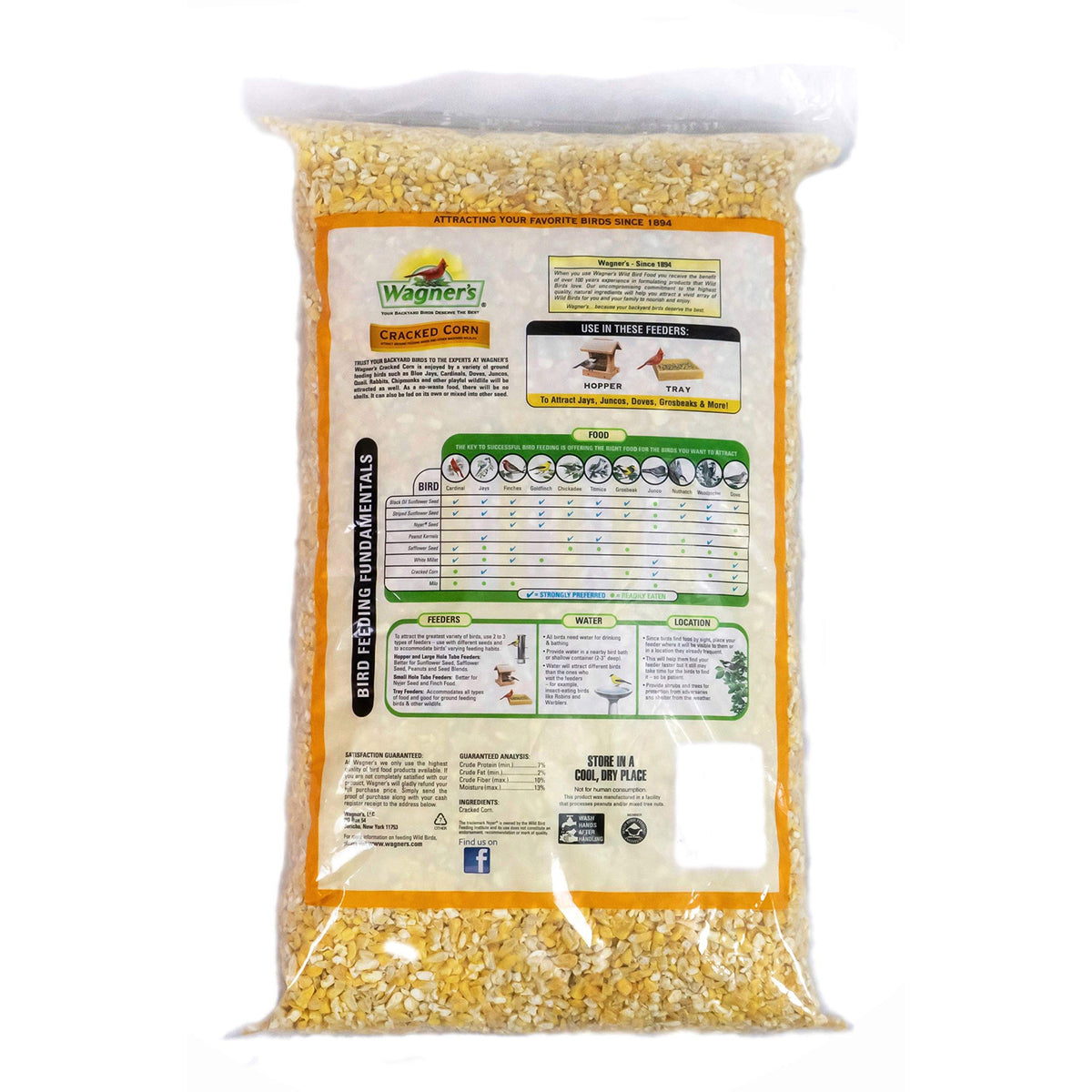 20-Pound Wild Bird Food and 10-Pound Cracked Corn P944