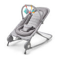 2-in-1 Light Gray Tweed Bouncer & Rocker F31162